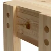 003 Stilts Side Table sidobord Matt oljevaxad furu 40x36x45 cm