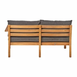 Stockaryd soffmodul 2-sits vänster teak/dark grey