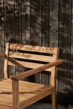 Stockaryd loungefåtölj teak/dark grey