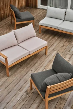 Stockaryd soffmodul hörndel teak/dark grey