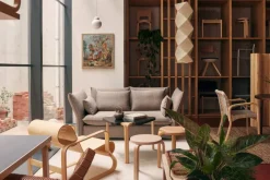Stool E60 pall Birch-wild birch