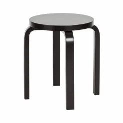 Stool E60 pall 4 st ben Svart lack
