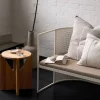 Stool pall Oak black