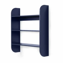 Strapats vägghylla 62x73 6 cm Midnight blue