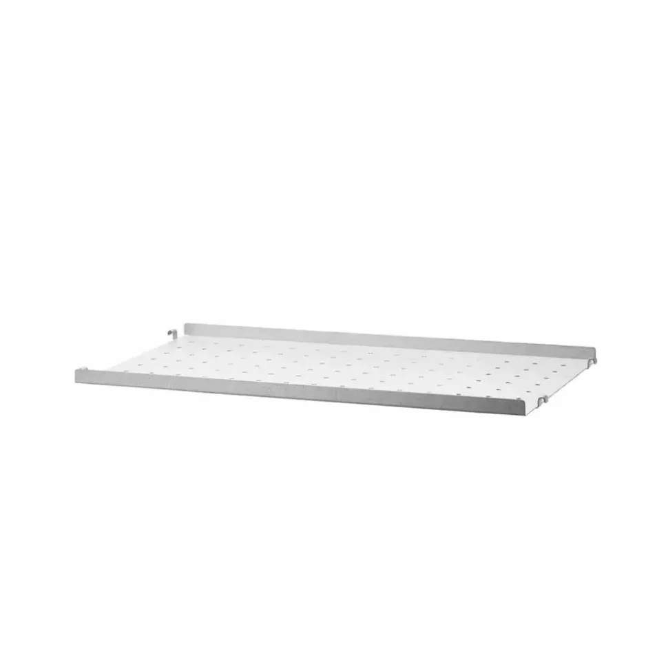 String Outdoor hyllplan Galvaniserad-58x30 cm-låg kant
