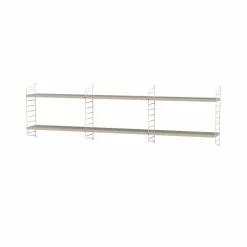 Stringhylla sovrum beige - Kombination E