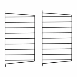 String väggavel Svart 50x30 cm 2-pack