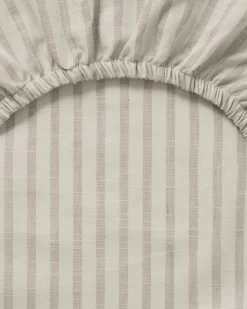 Stripe Mauve överdrag till skötbädd 50x70x15 cm