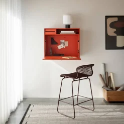 STUDIO skrivbord vägghängt rosehip 145