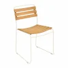 Surprising Teak stol Latte beige (beige)
