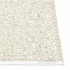 Svea gångmatta vanilla/beige metallic 70x320 cm