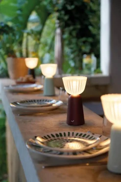 Swiing portabel bordslampa Black cherry (vinröd)