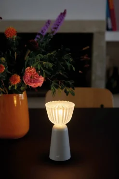 Swiing portabel bordslampa Clay grey (grå)