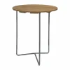 Table 6B bord Oljad ek-varmförzinkad stativ Ø60 cm