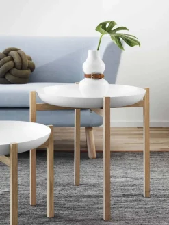 Tablo Table Set sidobord High white