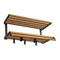 Tamburin hatthylla 60 cm Ek-svart