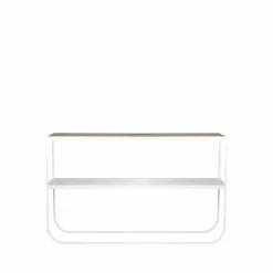 Tati console 120 konsolbord ek vitpigment vitt stativ 120