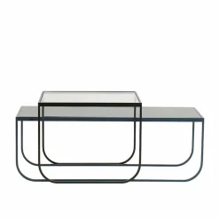 Tati Lounge High soffbord glas white