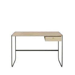 Tati skrivbord vitbetsad ek (p2) 1 låda p2 stativ green khaki