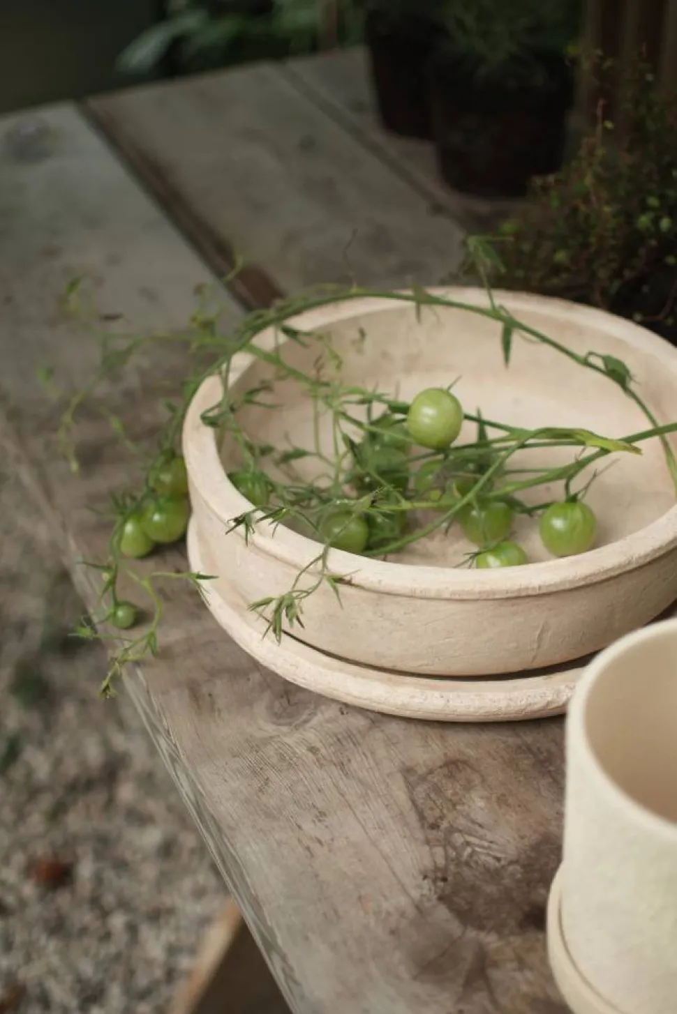 Terra bowl kruka Sand Ø30x10 5 cm