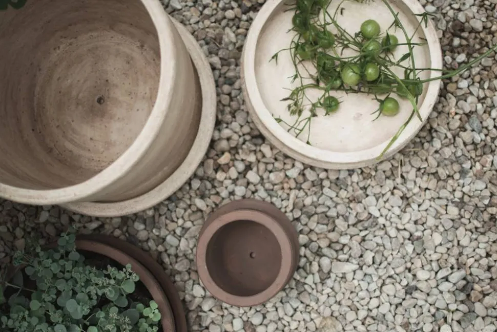 Terra bowl kruka Sand Ø30x10 5 cm