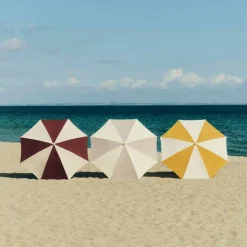 Terrazza Octagon parasoll Off-white-burgundy