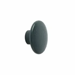 The Dots klädkrok dark green Ø6 5 cm
