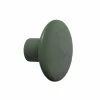 The Dots klädkrok dusty green Ø9 cm