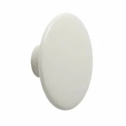 The Dots klädkrok off white Ø13 cm