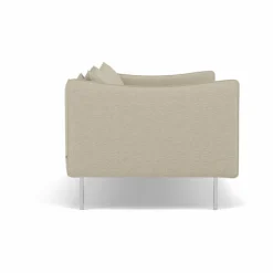 Tiki soffa 3-sits Barnum 2-polished stainless steel