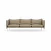 Tiki soffa 3-sits Ecriture 0240-polished stainless steel