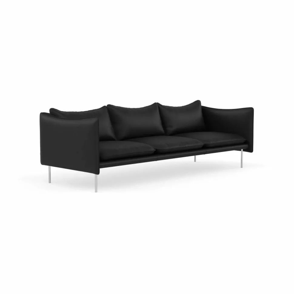 Tiki soffa 3-sits Elmosoft 99999-polished stainless steel