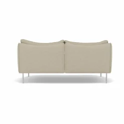 Tiki soffa 2-sits Barnum 2-polished stainless steel