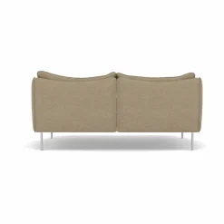 Tiki soffa 2-sits Ecriture 0240-polished stainless steel