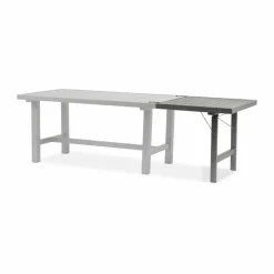 64 tilläggsskiva med ben Grey H: 72 cm
