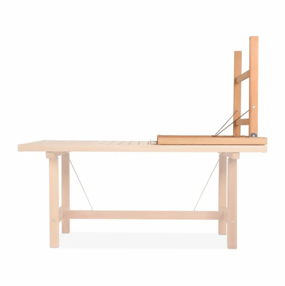 64 tilläggsskiva med ben Redwood H: 68 cm
