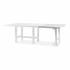 68 tilläggsskiva med ben White H: 72 cm