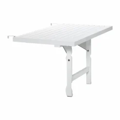 64 tilläggsskiva med ben White H: 72 cm