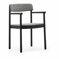 Timb karmstol Black ash-Hallingdal 166