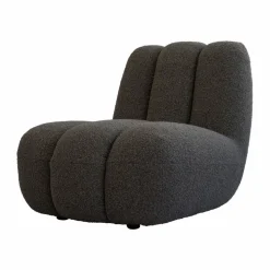 Toe loungefåtölj bouclé Deep taupe