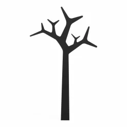 Tree rockhängare vägg 134 cm Svart