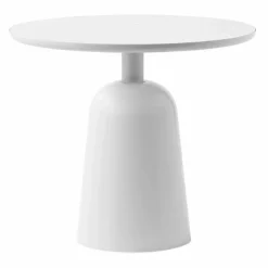 Turn justerbart bord Ø55 cm Varmgrå