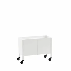 Upper sideboard Vit inkl. hjul 63 5x84