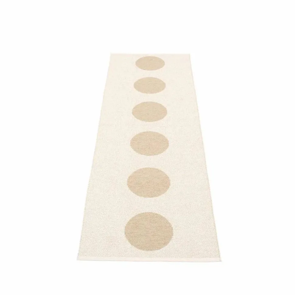 Vera gångmatta beige/vanilla 70x225 cm