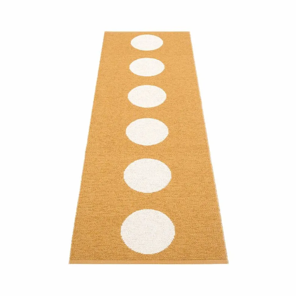 Vera gångmatta ochre/vanilla 70x150 cm