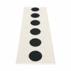 Vera gångmatta black/vanilla 70x225 cm