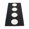 Vera gångmatta black/vanilla 70x150 cm