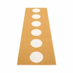 Vera gångmatta ochre/vanilla 70x300 cm