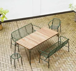 Vig Robinia matbord 90x200 cm Green