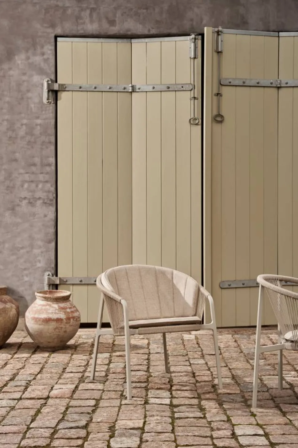 Vipp712 Lagrasse sittdyna till loungefåtölj Dune sand